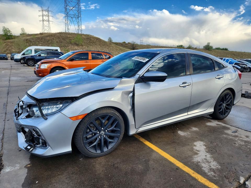 68603896 :رقم المزاد ، 2HGFC1E52LH703855 vin ، 2020 Honda Civic مزاد بيع