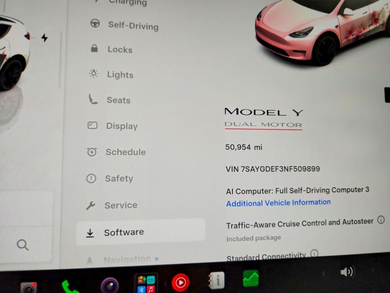 Продаж на аукціоні авто 2022 Tesla Model Y, vin: 7SAYGDEF3NF509899, номер лоту: 70747286