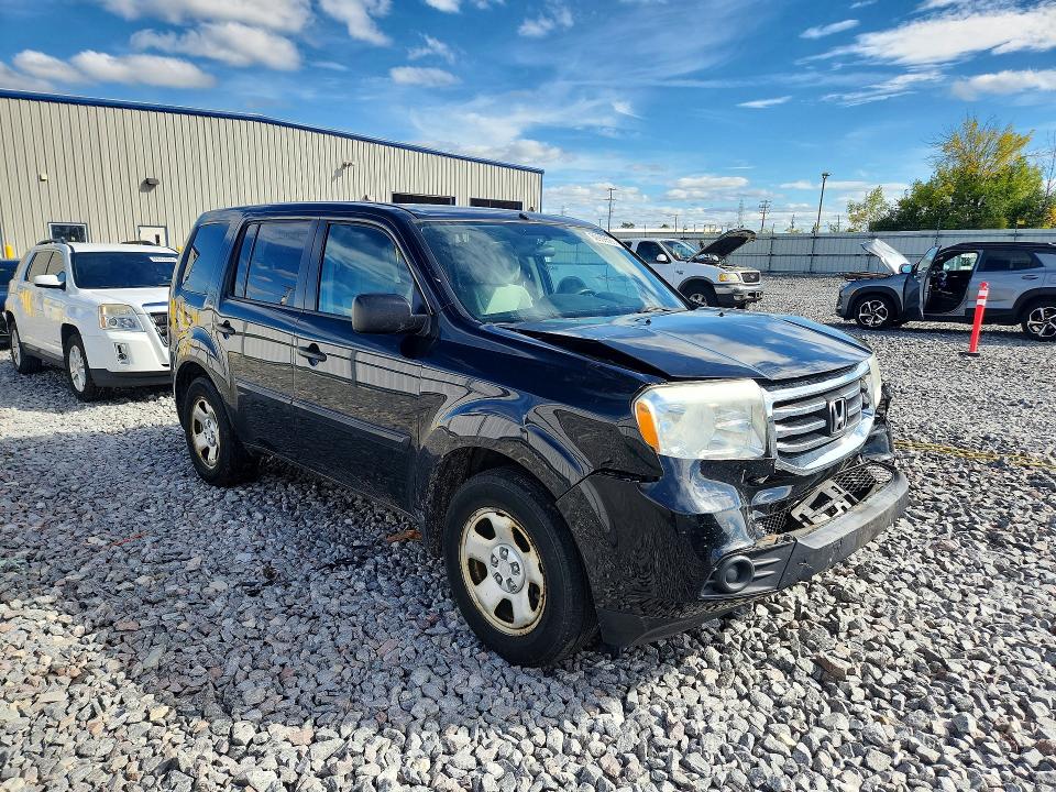 2013 Honda Pilot მანქანა იყიდება აუქციონზე, vin: 5FNYF4H2XDB004028, აუქციონის ნომერი: 69906566