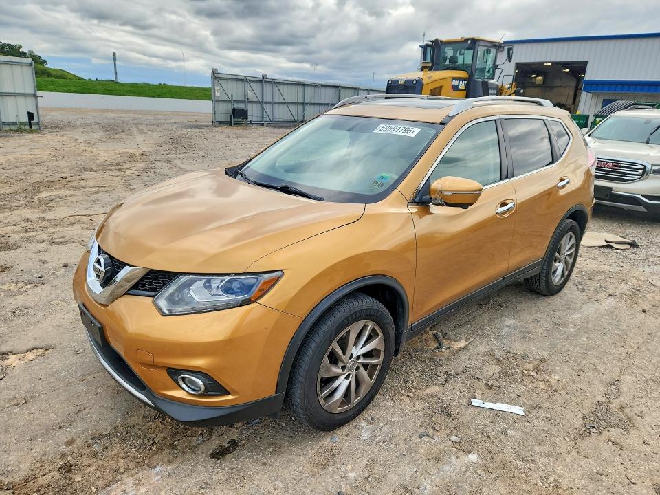 Aukcja sprzedaży 2015 Nissan Rogue, vin: 5N1AT2MV5FC783154, numer aukcji: 69591796