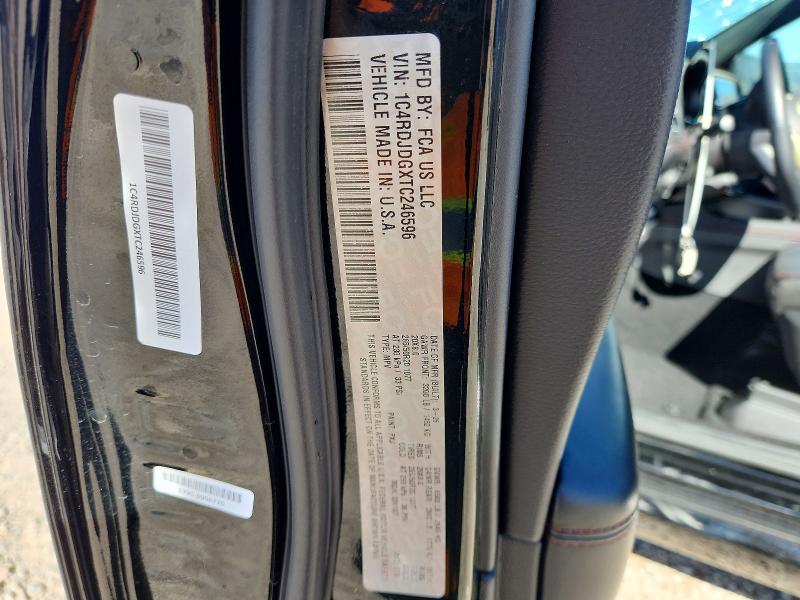 Продаж на аукціоні авто 2026 Dodge Durango, vin: 1C4RDJDGXTC246596, номер лоту: 68008076