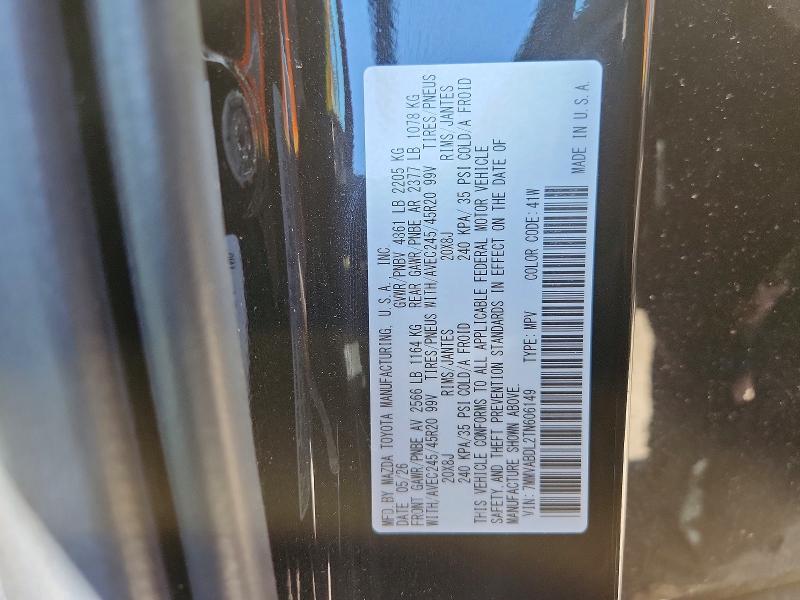 Aukcja sprzedaży 2026 Mazda Cx-50, vin: 7MMVABDL2TN606149, numer aukcji: 67502326