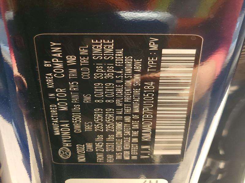 67147146 :رقم المزاد ، KMUMADTB7PU105184 vin ، 2023 Genesis Gv70 مزاد بيع