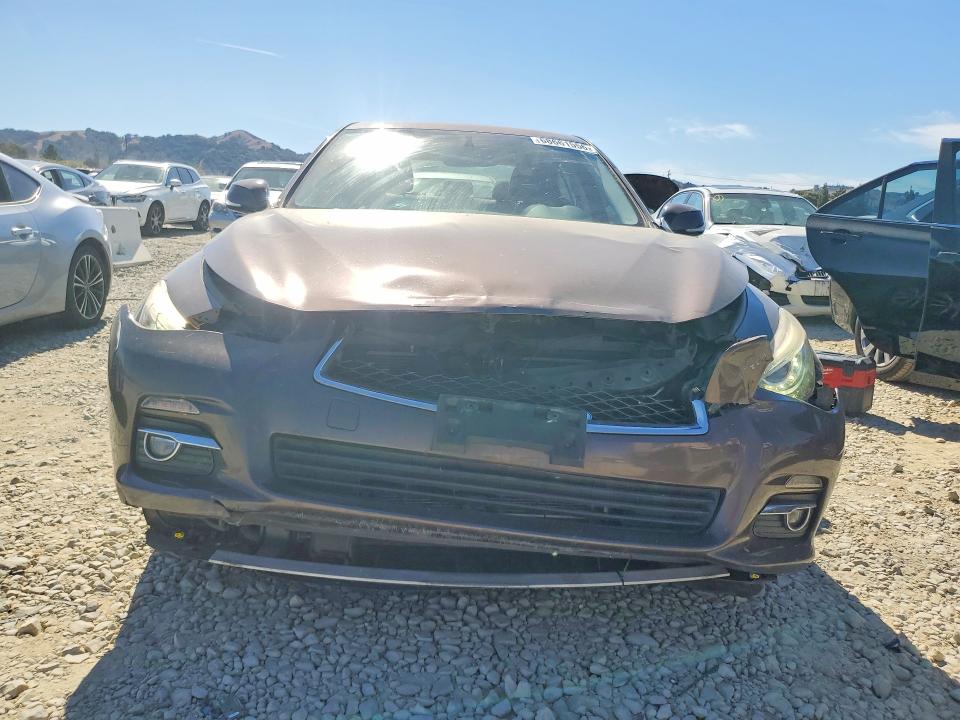 2014 Infiniti Q50 Hybrid მანქანა იყიდება აუქციონზე, vin: JN1AV7AP7EM691542, აუქციონის ნომერი: 68661556