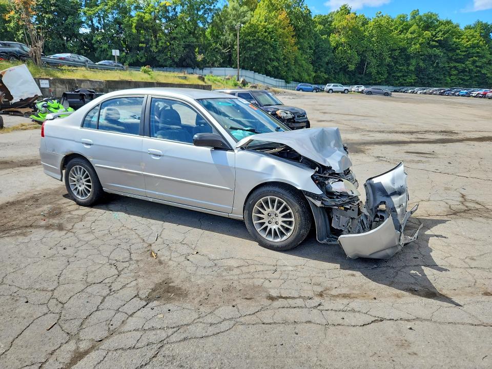 2005 Honda Civic მანქანა იყიდება აუქციონზე, vin: 2HGES16585H578280, აუქციონის ნომერი: 69507956