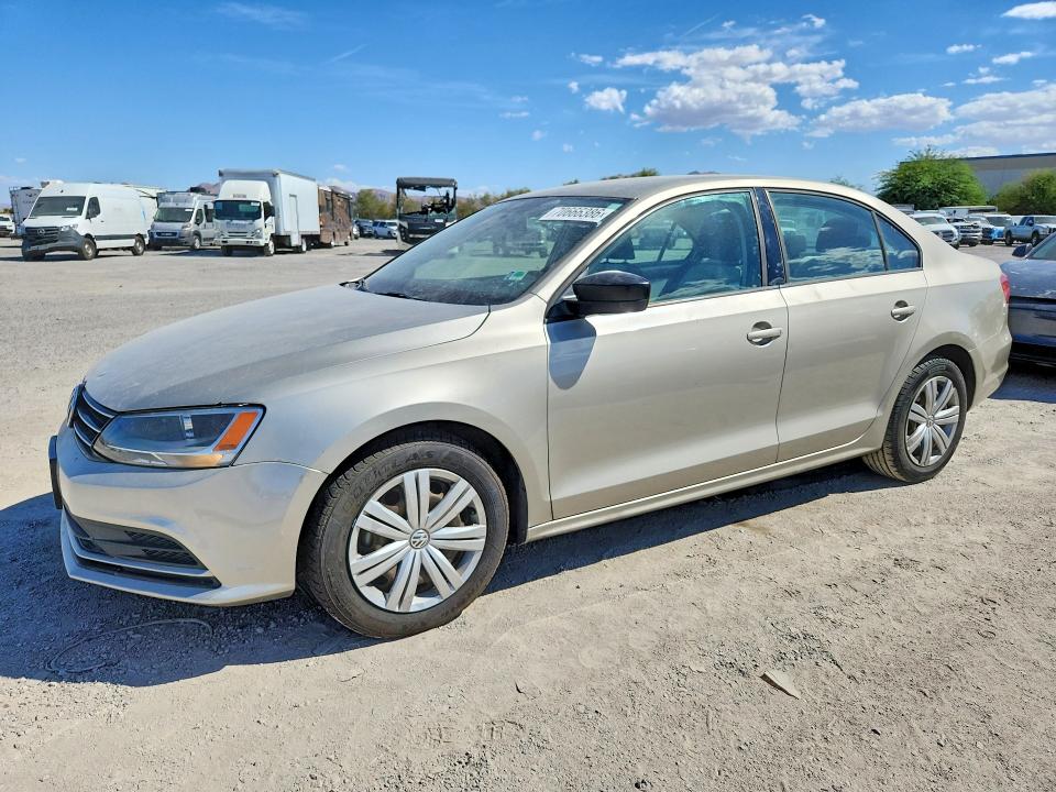 2015 Volkswagen Jetta მანქანა იყიდება აუქციონზე, vin: 3VWLA7AJ0FM406096, აუქციონის ნომერი: 70666386
