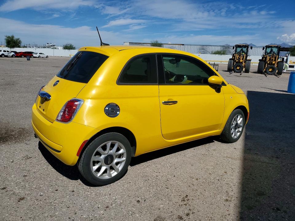 69842566 :رقم المزاد ، 3C3CFFKR2HT535652 vin ، 2017 Fiat 500 مزاد بيع