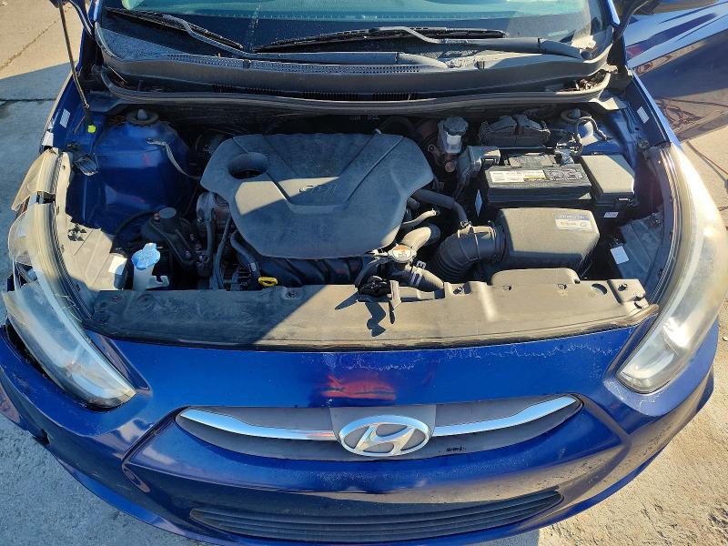 68772106 :رقم المزاد ، KMHCT5AE8HU341383 vin ، 2017 Hyundai Accent مزاد بيع