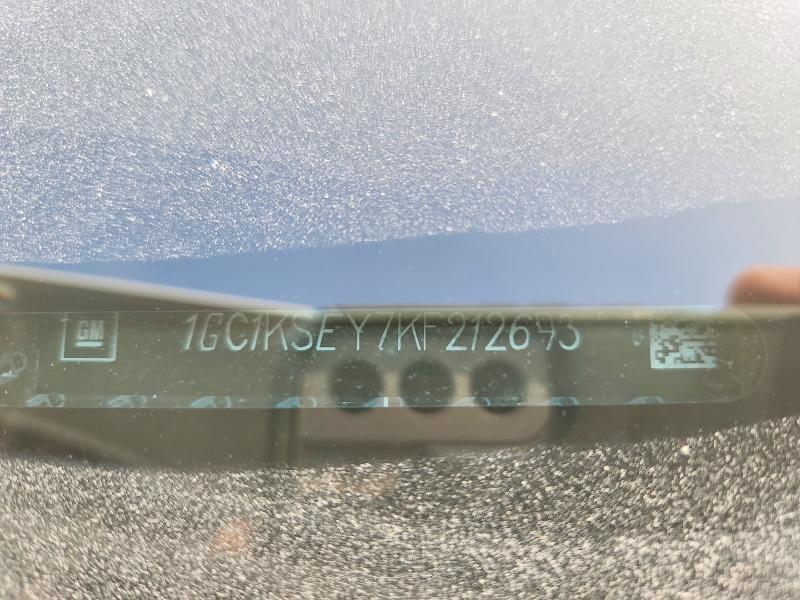 2019 Chevrolet Silverado მანქანა იყიდება აუქციონზე, vin: 1GC1KSEY7KF212693, აუქციონის ნომერი: 67324966