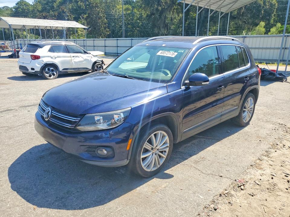 Auction sale of the 2014 Volkswagen Tiguan, vin: WVGAV3AX7EW623540, lot number: 68572176