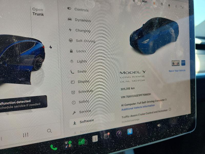 Aukcja sprzedaży 2023 Tesla Model Y, vin: 7SAYGAEE1PF706630, numer aukcji: 67168646