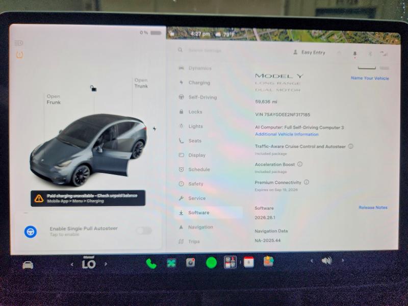 2022 Tesla Model Y მანქანა იყიდება აუქციონზე, vin: 7SAYGDEE2NF317185, აუქციონის ნომერი: 68156596