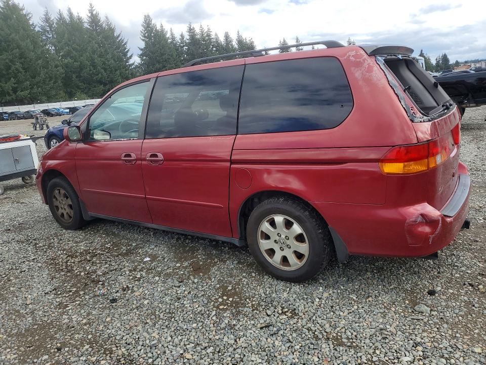 Aukcja sprzedaży 2002 Honda Odyssey, vin: 2HKRL186X2H572907, numer aukcji: 67380776