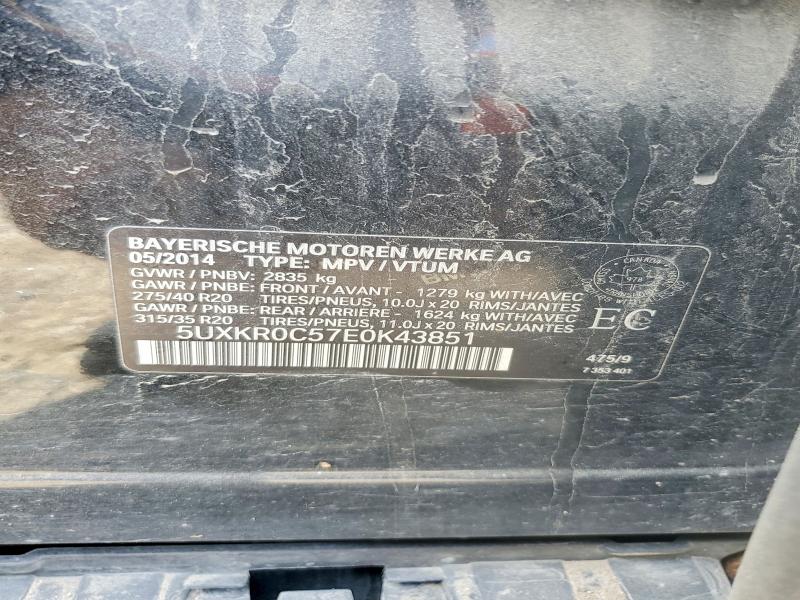 Продажа на аукционе авто 2014 Bmw X5, vin: 5UXKR0C57E0K43851, номер лота: 67822796