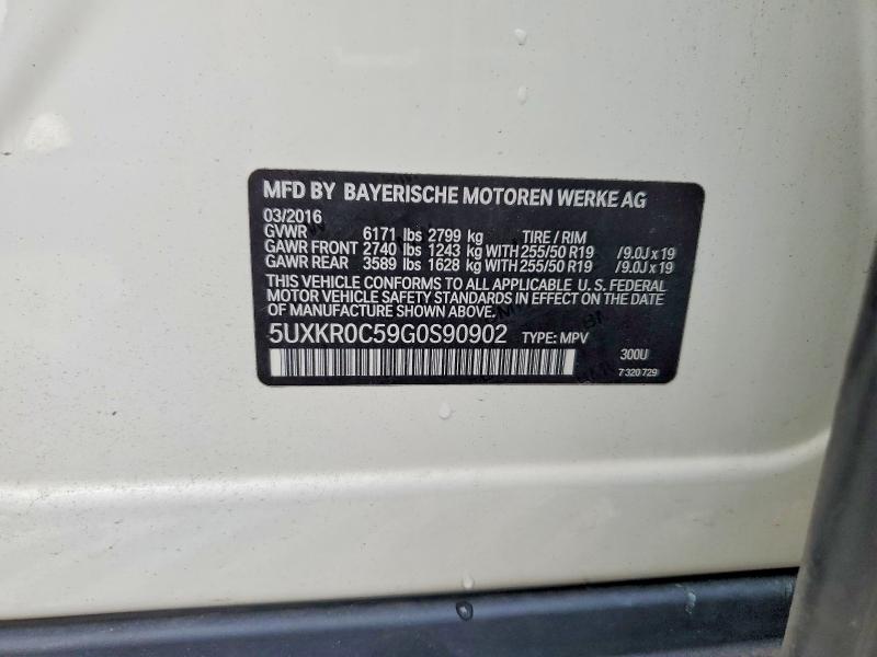 Продажа на аукционе авто 2016 Bmw X5, vin: 5UXKR0C59G0S90902, номер лота: 68829136