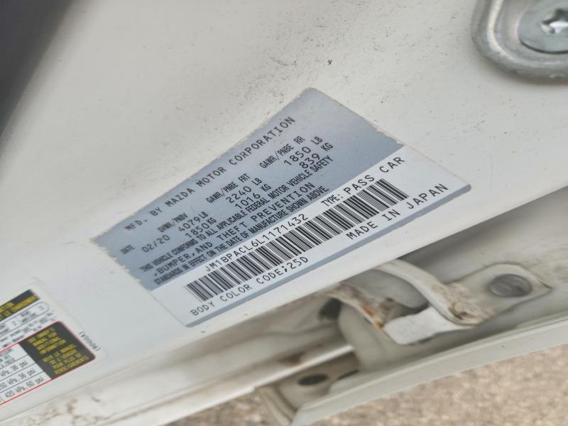 Aukcja sprzedaży 2020 Mazda 3, vin: JM1BPACL6L1171432, numer aukcji: 69360206
