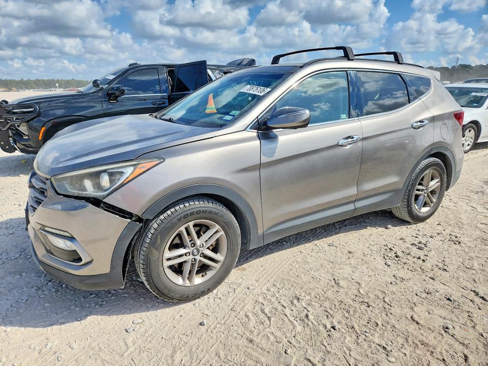 2018 Hyundai Santa Fe Sport მანქანა იყიდება აუქციონზე, vin: 5XYZU3LB6JG518314, აუქციონის ნომერი: 70876106