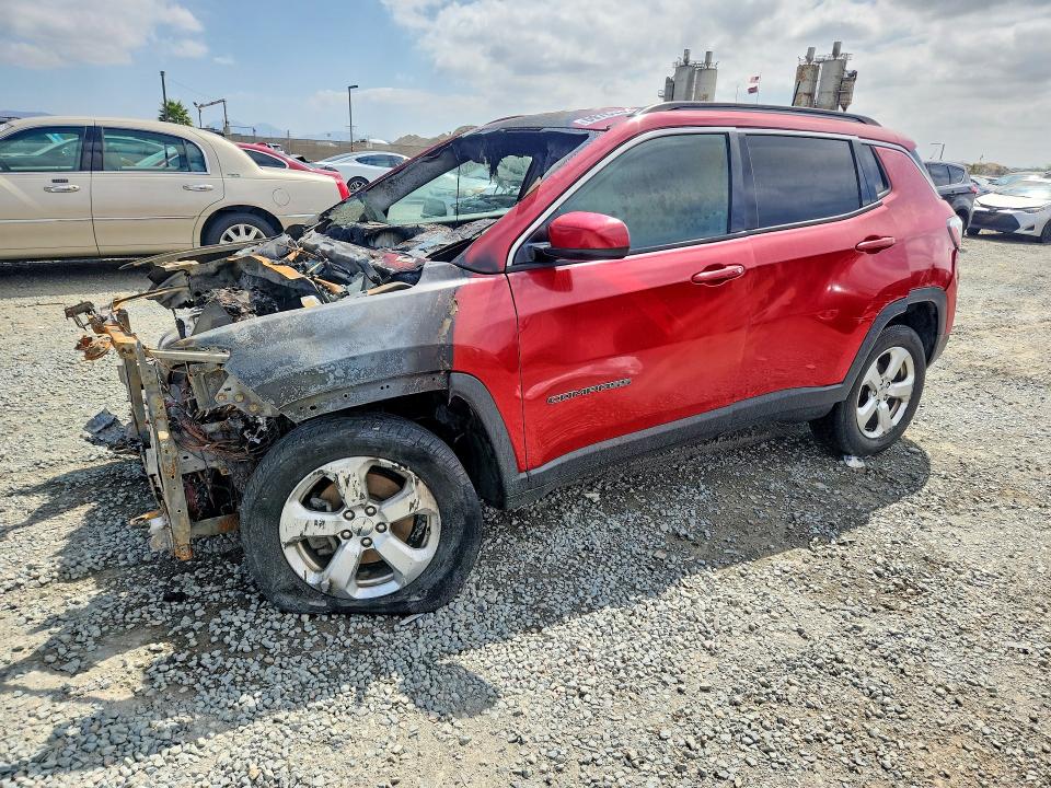 2018 Jeep Compass მანქანა იყიდება აუქციონზე, vin: 3C4NJDBB0JT254658, აუქციონის ნომერი: 69764506
