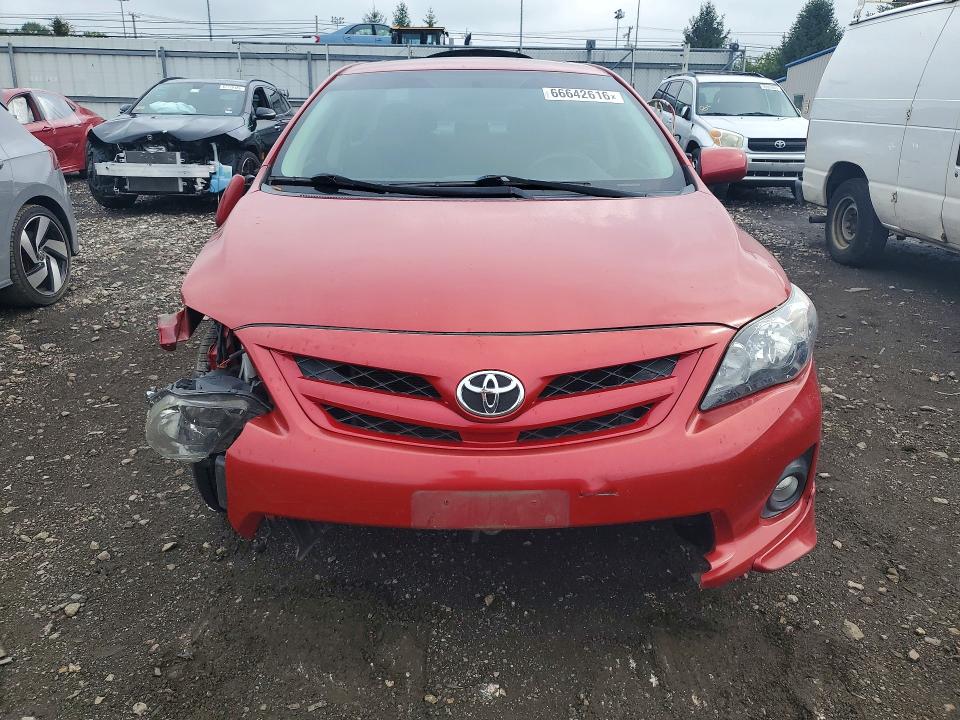 66642616 :رقم المزاد ، 2T1BU4EE2BC741509 vin ، 2011 Toyota Corolla مزاد بيع