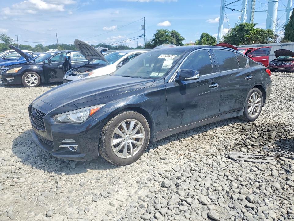 2015 Infiniti Q50 მანქანა იყიდება აუქციონზე, vin: JN1BV7AR0FM412942, აუქციონის ნომერი: 67630436