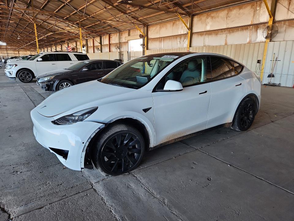 2021 Tesla Model Y მანქანა იყიდება აუქციონზე, vin: 5YJYGDEE4MF287568, აუქციონის ნომერი: 68626056