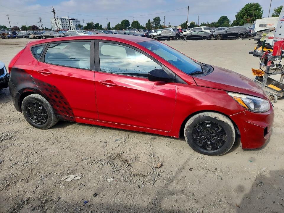 67520446 :رقم المزاد ، KMHCT5AE7HU300419 vin ، 2017 Hyundai Accent مزاد بيع