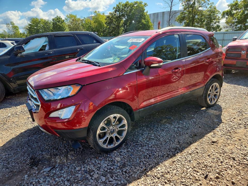 Auction sale of the 2021 Ford Ecosport, vin: MAJ6S3KL4MC406502, lot number: 69373856