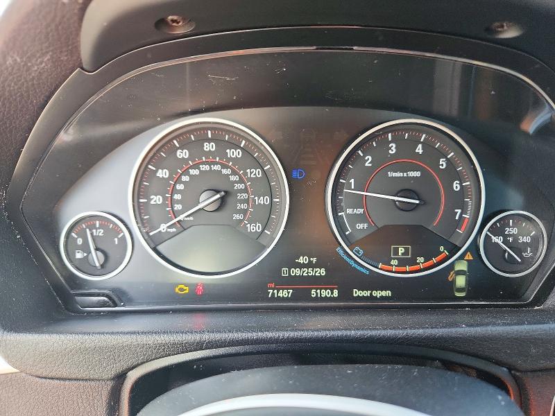 2017 Bmw 330 მანქანა იყიდება აუქციონზე, vin: WBA8D9G3XHNU61424, აუქციონის ნომერი: 70004936