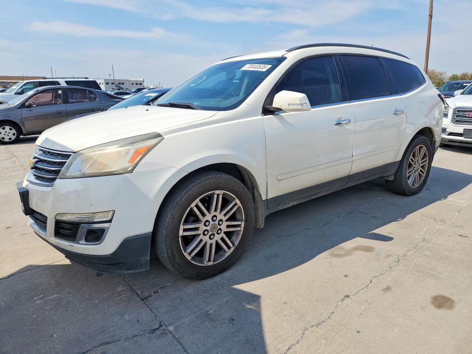 2014 Chevrolet Traverse მანქანა იყიდება აუქციონზე, vin: 1GNKRGKD6EJ203622, აუქციონის ნომერი: 70440636
