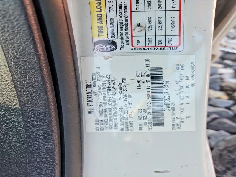 Продажа на аукционе авто 2009 Ford Fusion, vin: 3FAHP08Z29R143486, номер лота: 68967416
