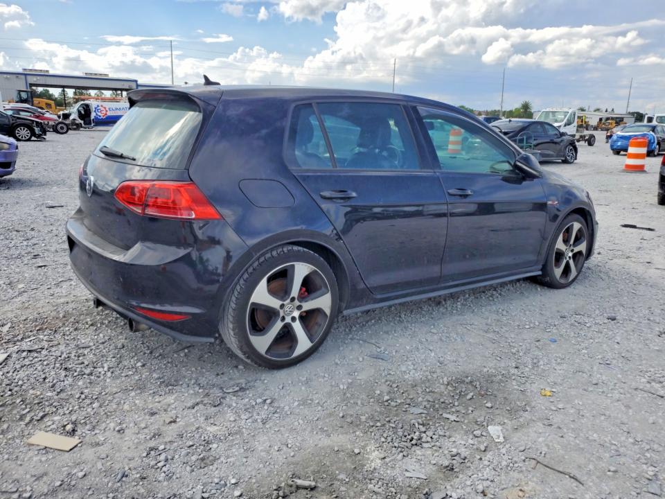 69803636 :رقم المزاد ، 3VW4T7AUXHM005893 vin ، 2017 Volkswagen Gti مزاد بيع