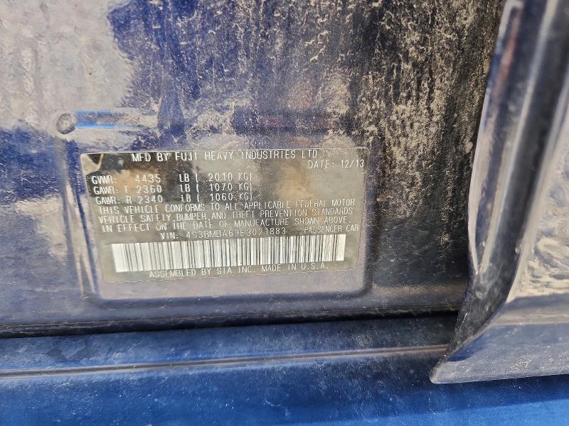 Aukcja sprzedaży 2014 Subaru Legacy, vin: 4S3BMBA69E3021883, numer aukcji: 70562696