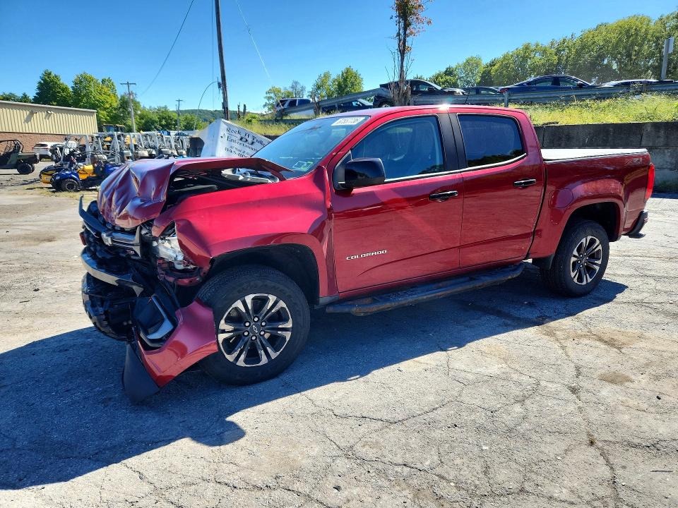 67557736 :رقم المزاد ، 1GCGTDEN5M1154978 vin ، 2021 Chevrolet Colorado مزاد بيع