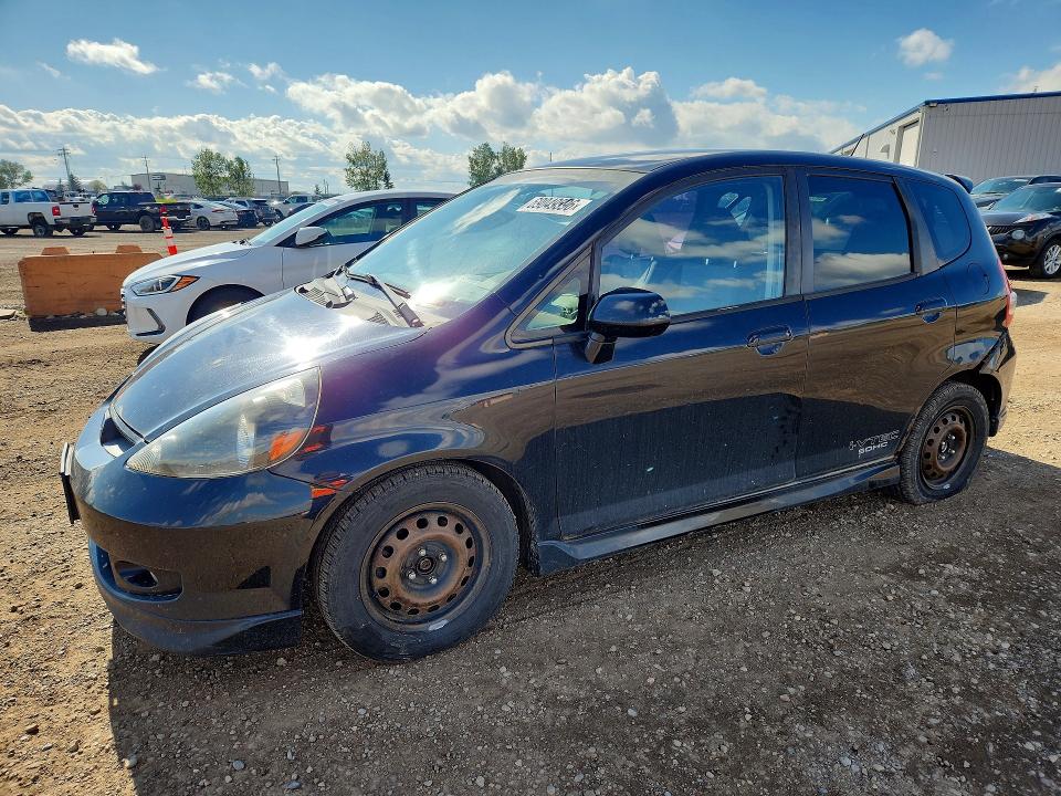 69049596 :رقم المزاد ، JHMGD37647S804474 vin ، 2007 Honda Fit مزاد بيع