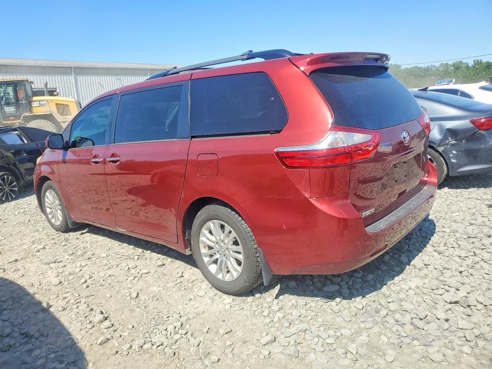 2017 Toyota Sienna მანქანა იყიდება აუქციონზე, vin: 5TDYZ3DC8HS831575, აუქციონის ნომერი: 68499126