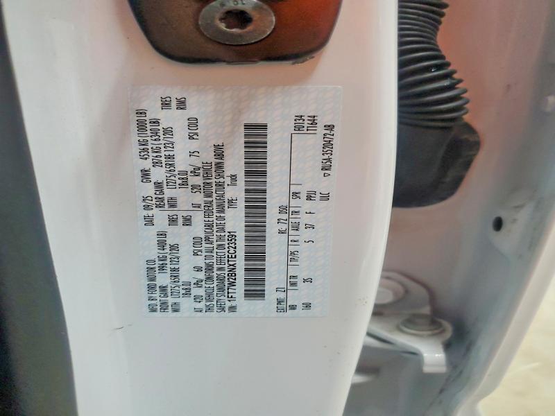 Aukcja sprzedaży 2026 Ford F250, vin: 1FT7W2BNXTEC23591, numer aukcji: 69391206