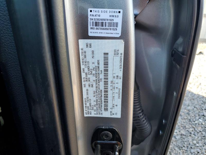 2023 Ford F150 მანქანა იყიდება აუქციონზე, vin: 1FTFW1E80PFB41056, აუქციონის ნომერი: 67658806
