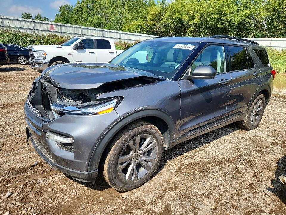 2021 Ford Explorer მანქანა იყიდება აუქციონზე, vin: 1FMSK8DH3MGB78446, აუქციონის ნომერი: 67065266