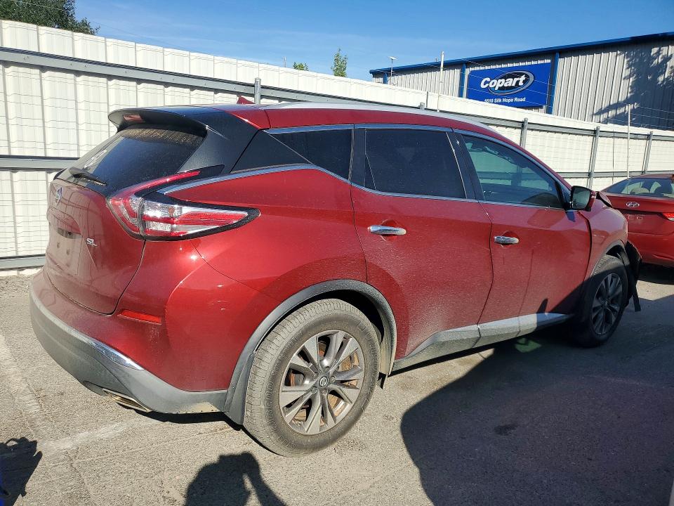 Aukcja sprzedaży 2015 Nissan Murano, vin: 5N1AZ2MGXFN272673, numer aukcji: 69136656