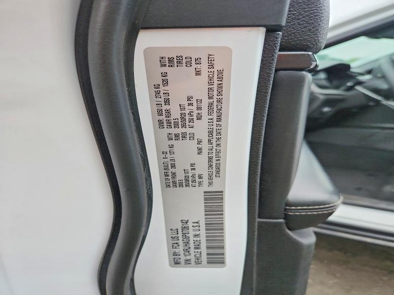 2023 Jeep Grand Cherokee მანქანა იყიდება აუქციონზე, vin: 1C4RJHAG6P8706142, აუქციონის ნომერი: 67565996