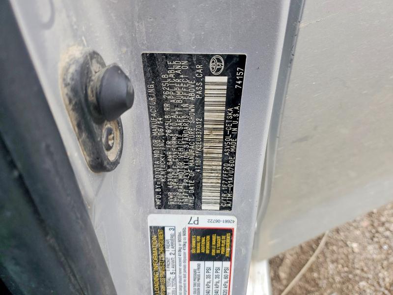 69690256 :رقم المزاد ، 4T1BF1FK2EU837012 vin ، 2014 Toyota Camry مزاد بيع