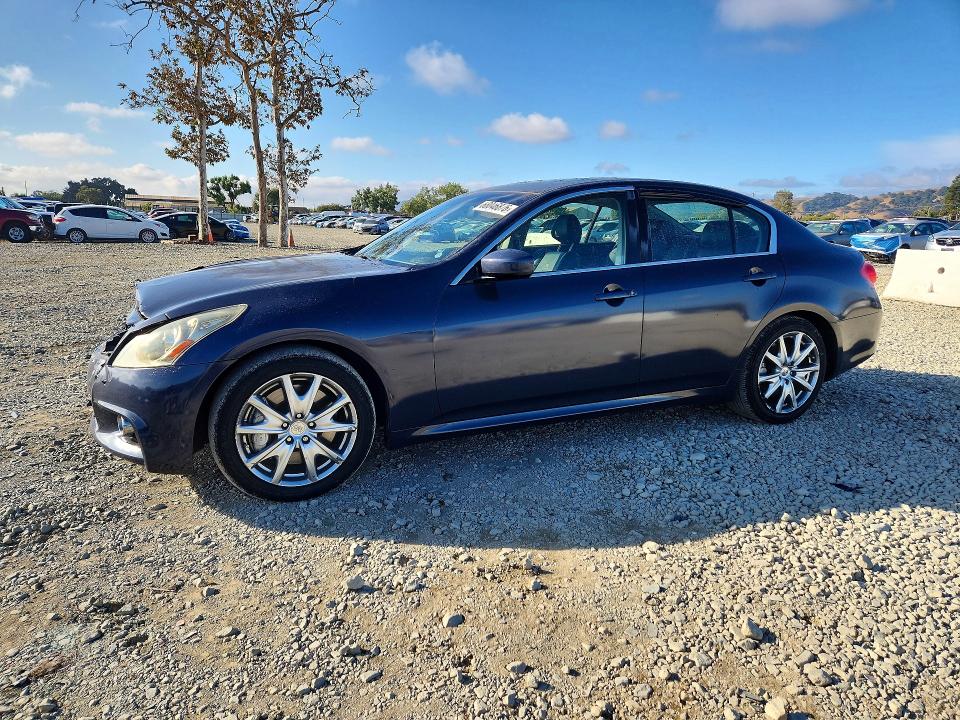 2012 Infiniti G37 Sedan მანქანა იყიდება აუქციონზე, vin: JN1CV6AP3CM620788, აუქციონის ნომერი: 68046876