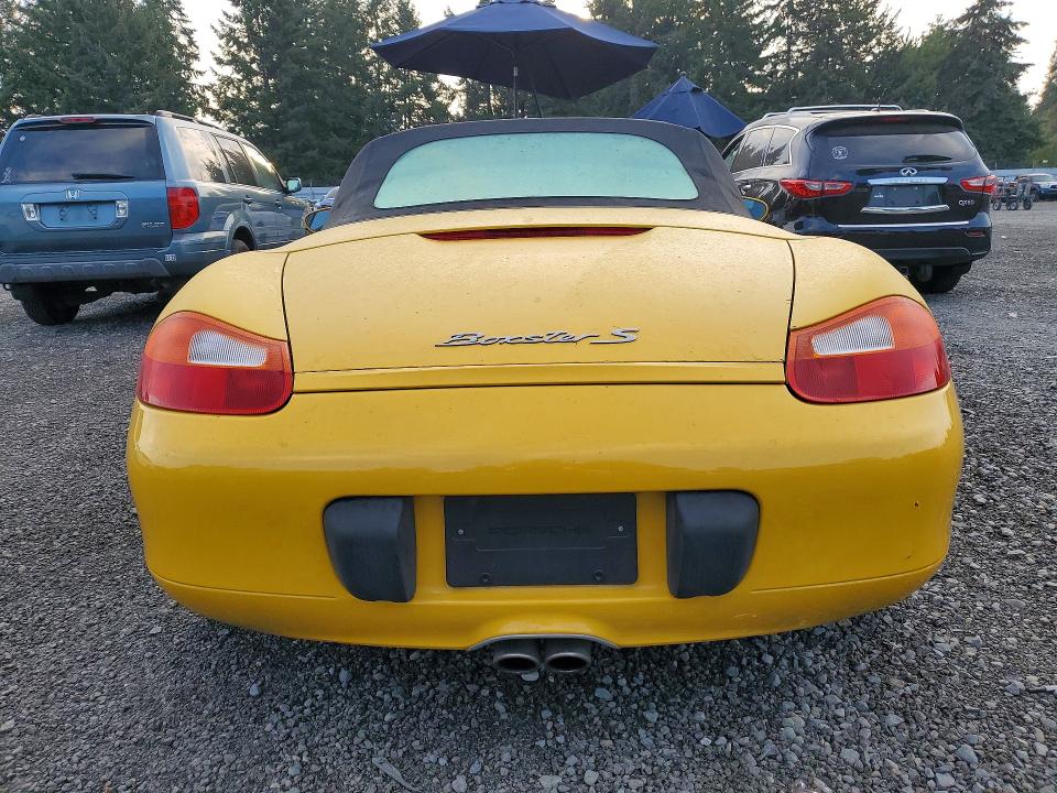2001 Porsche Boxster მანქანა იყიდება აუქციონზე, vin: WP0CB29801U664658, აუქციონის ნომერი: 66735106