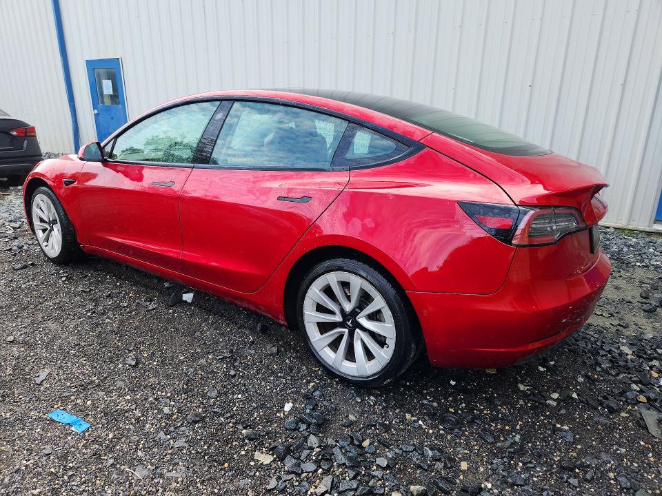 2022 Tesla Model 3 მანქანა იყიდება აუქციონზე, vin: 5YJ3E1EAXNF188301, აუქციონის ნომერი: 70298726