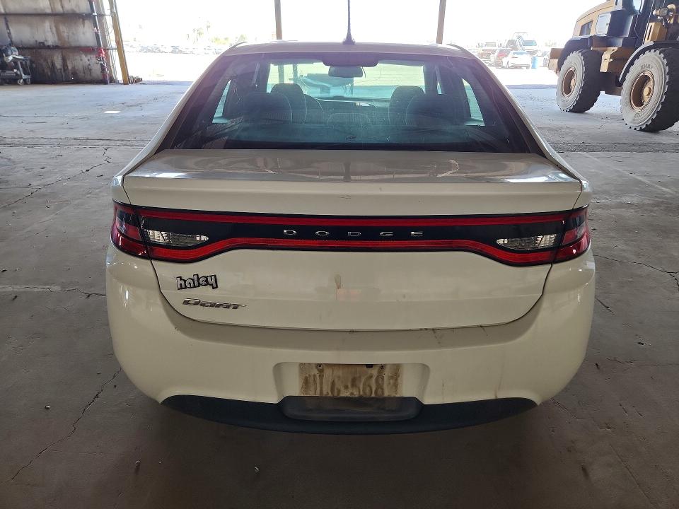2016 Dodge Dart მანქანა იყიდება აუქციონზე, vin: 1C3CDFAA9GD606562, აუქციონის ნომერი: 70230466