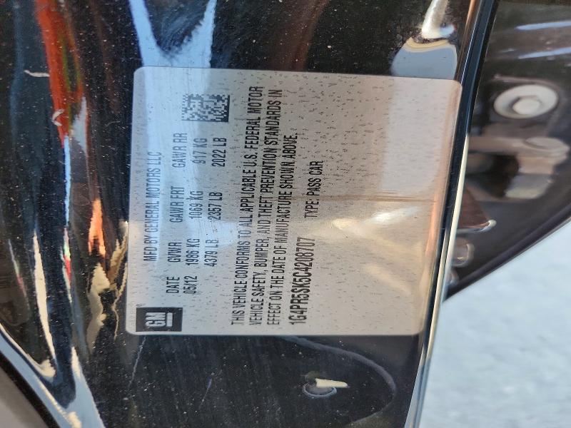 Aukcja sprzedaży 2012 Buick Verano, vin: 1G4PR5SK5C4208707, numer aukcji: 67470636