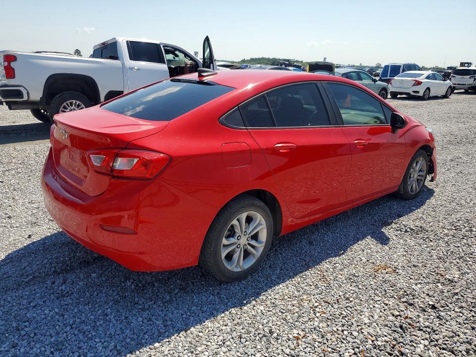 69518736 :رقم المزاد ، 1G1BC5SM0K7113253 vin ، 2019 Chevrolet Cruze مزاد بيع