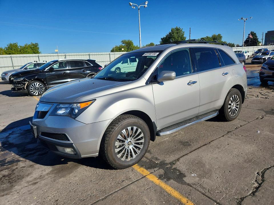 2011 Acura Mdx მანქანა იყიდება აუქციონზე, vin: 2HNYD2H58BH501522, აუქციონის ნომერი: 63190156