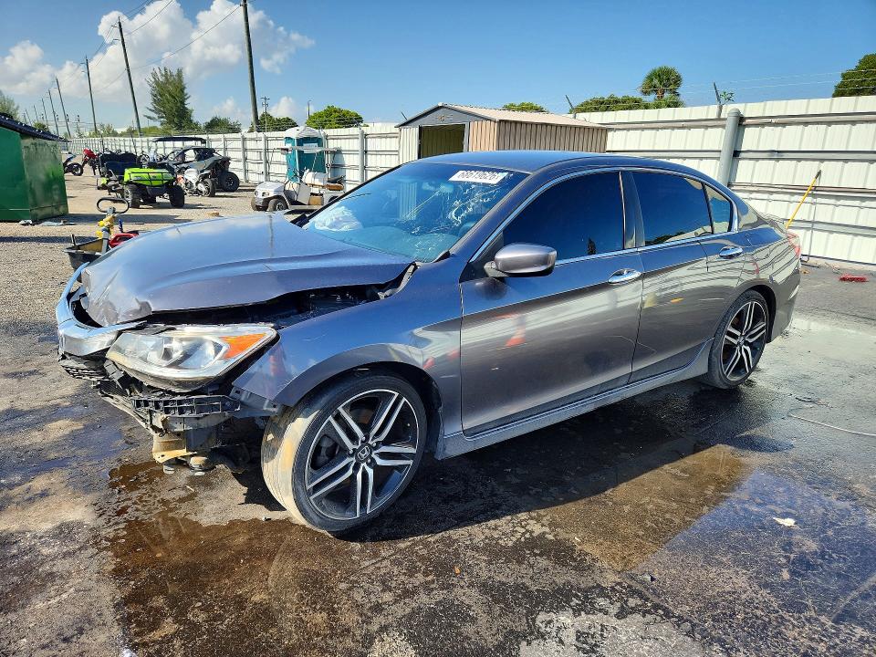 68619626 :رقم المزاد ، 1HGCR2F10HA299723 vin ، 2017 Honda Accord مزاد بيع