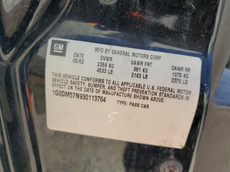 Продаж на аукціоні авто 2003 Cadillac Cts, vin: 1G6DM57N930113764, номер лоту: 61154866